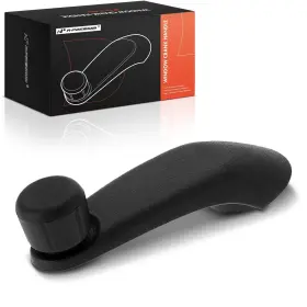 A-premium Apdhi1853twpc A-premium Window Crank Handle Driver Or Passenger Black Knob And