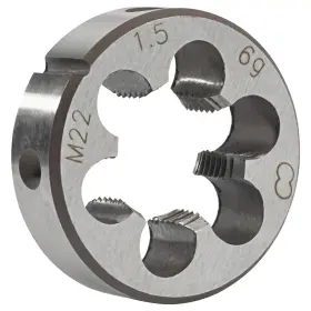 M22x1.5 Aceteel Rounddie M22 X 1.5 Metric Round Die Machine Thread 1.5mm Right Hand M22x1.5 Aceteel Rounddie M22 X 1.5 Metric Round Die Machine Thread 1.5mm Right Hand