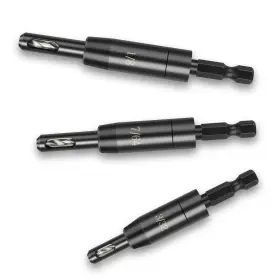 Apopip 768592404872 Cc2430 Self Centering Drill Bit Assorted Set Fit For # 6 8 10 Spring Loaded