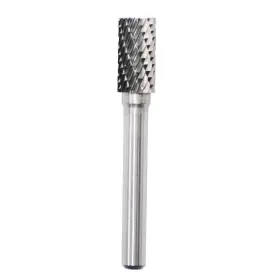 4ftsh Asieg Tool 722367589782 Sb-3 Tungsten Carbide Burr Rotary File Cylinder Shape Double Cut With 1/4ftsh