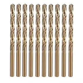 Bcl-g-hsco-03 Becollo 5/32 Inch Cobalt Drill Bit Set M35 Jobber Length Twist Bits Suitable F
