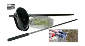 Bhp538c24 Best Harvest Hay Probe 30 Inch Bale Drill Sampler 24 Depth 3/8 Shank Includes Bagging Att