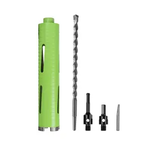 Betteri Dry-2 2 Inch Dry Core Drill Bit With Pilot And Pcs Adapters Sds Plus Adapter/h