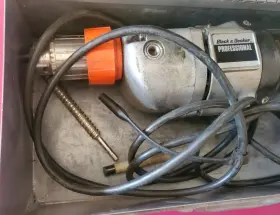 5035-10 Black Decker And 5035 Heavy Duty Hammer Drill With Case Attachments Tested #3