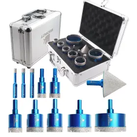 Brschnitt Bdb54911405r104 Diamond Core Drill Bit Set - Hole Saw Kit For Porcelain Til