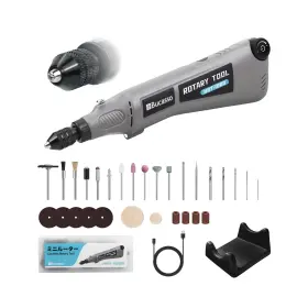 Hrt-1000 Bucasso Variable Speed Rotary Tool Kit With 2.0 Universal Chuck From 1/50ftft... Fast Ship