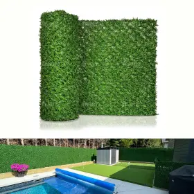 Can Fence Ltd. 628942463594 Grass Chain Link Fence- Galvanized Wire Uv Protected- Privacy Fence