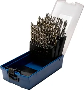 Century Drill & Tool 37280 And 25 Pc Set Hss Brad Point Bit Wood Boring Too