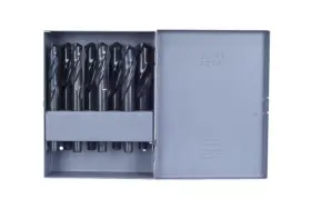 Century Drill & Tool 47408 And Black Oxide Silver Deming Bit Set 8 Piece
