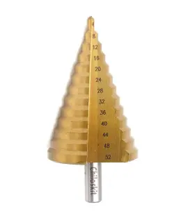 Chiloskit 743447138430 Large Step Drill Bit High Speed Steel Unibit Drilling Set Chiloskit 743447138430 Large Step Drill Bit High Speed Steel Unibit Drilling Set