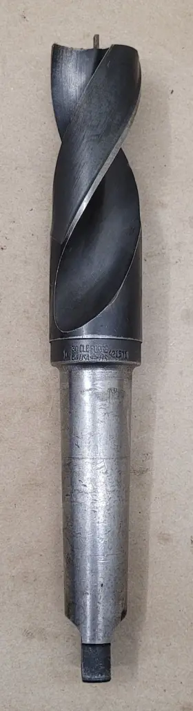 Cle-forge 1-39/64 Cle-forge 1-39/64 Inch Hss Twist Drill 11 Oal 4mt Shank