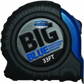 72833 Corp S Big Blue Tape Measure - 33-foot Durable And Accurate Measuring With Mag