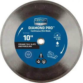 Corp 75459 Diamond Continuous Rim Blade 10 Inch