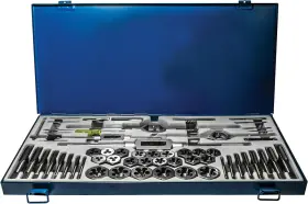 Corp 98958 Fractional Tap And Die Set 58-piece Steel