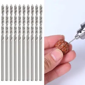 Meiyyaycgtqwev7m1976 Cosiki Micro Drill Bit Set Jewelry 10pcs 1.75mm Hand Straight