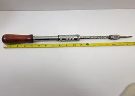 215119 Craftsman Vintage 19 Inch Automatic Spiral Ratchet Flat Head Screwdriver