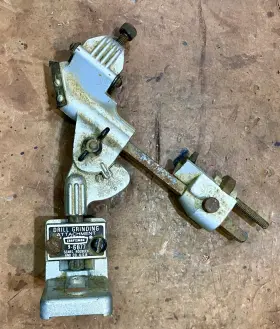 Craftsman 9-6677 Vintage Sears Tool Drill Bit Grinding Attachment Usa