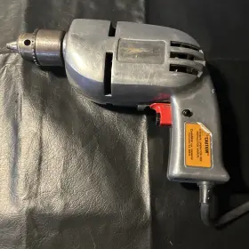 C-338 Cummins Drill 3/8ftft Model With Jacobs Chuck Made In Usa Vintage Heavy Duty