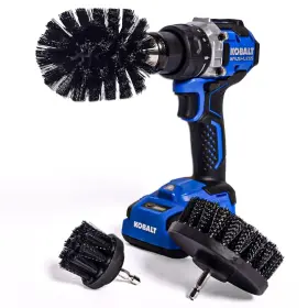 Ds3h Diamond Shine 3-pack Firm Drill Brush Attachment - Turns Into Electric