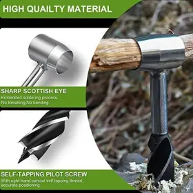 Ep11 Dqzsy Bushcraft Gear For Survival And Manual Auger Hole Maker #3 Ep11 Dqzsy Bushcraft Gear For Survival And Manual Auger Hole Maker #3
