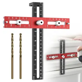 Duduxi 763297999494 Cabinet Hardware Doweling Jig Foldable And Adjustable Template Tool Fo