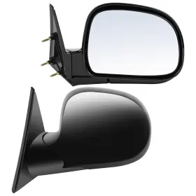 Eccpp 994293-e-cj-dac-1 Manual Left And Right Side Mirror Set For Chevy Blazer S10/ Gmc Jimmy