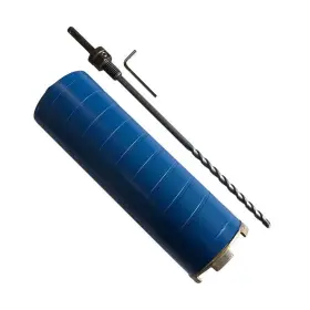 Ediamondtools 702571122272 3 Inch Diamond Dry Core Bit For Brick And Block With Sds Plus Pilot Adapter