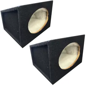 Ca-692p Emb 2x Audiotek 6 X 9 Inch Car Audio Speaker Box 6x9 Enclosures With Spea