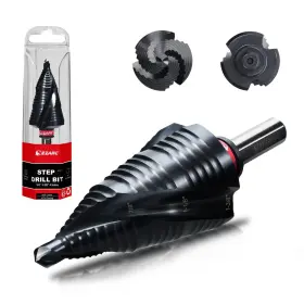 80376351 Ezarc Step Drill Bit For Metal M35 Cobalt Spiral Flute Unibit Ste