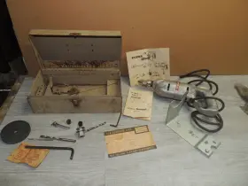 149hk Fairchild Householder Drill Kit With Case Attachments And Literature 1950s