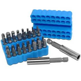 Fg-34-solid Finegood Bit 34 Pcs Screwdriver Set With Extension Holder Solid Drill Bits For Screws Fg-34-solid Finegood Bit 34 Pcs Screwdriver Set With Extension Holder Solid Drill Bits For Screws