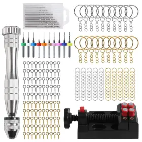 Ht0520-fba Gold Deer Hand Drill Pin Vise For Jewelry Making Mini With