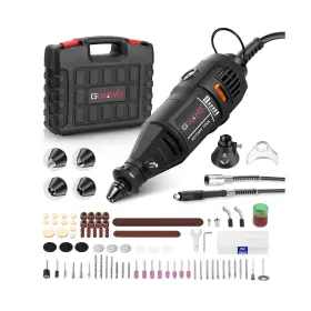 Goxawee G4007-us Rotary Tool Kit With Multipro Keyless Chuck And Flex Shaft ... Fast Ship