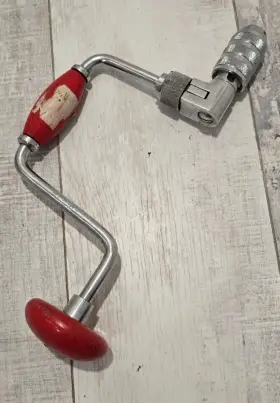 Great Neck 076812013514 12 Inch Ratcheting Brace And Bit Fine Drilling Hand Drill