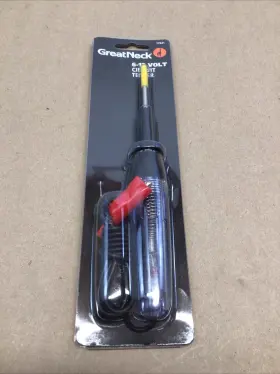 Great Neck 17621 6 To 12 Volt Circuit Tester