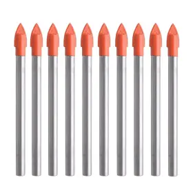 Usot164 Gunpla 10pcs Multi-material Drill Bits Set Cemented Carbide Masonry For