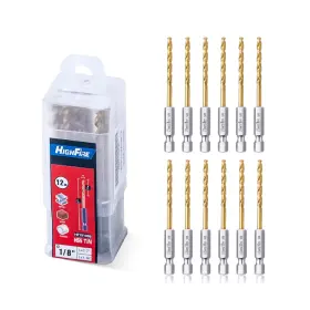 Hf101008 Highfire 1/8 Inch 135 Degrees Split Point Drill Bits High Speed Steel Bit