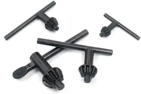 Homeknobs Wrench4 Chrome Vanadium Steel Drill Chuck Wrench 4 Pieces Press Replacement Dri