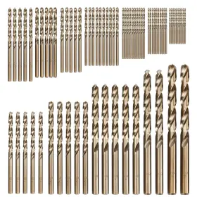 Sb-74 Hymnorq 74-piece Cobalt Drill Bit Set M35 Grade 5% Steel Dual Twist
