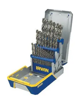 Irwin 769194478384 29 Pc. Cobalt M-42 Metal Index Drill Bit Set