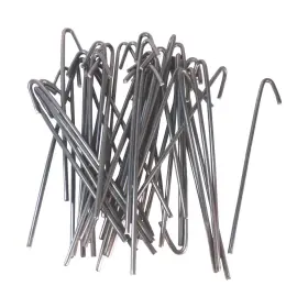 Jake Sales 840129212522 6-1/2 Inch Wire Ties Aluminum Aka Chain Link Fence Hook Tie Wires 300
