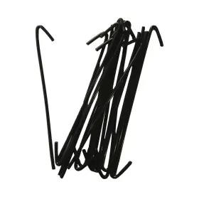 Jake Sales 840129238010 Black 6-1/2 Inch Wire Ties Aka Chain Link Fence Hook Tie Wires Case Qty 30