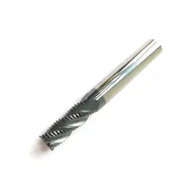 Hrc45 Jerray Rc-d1/4-3/4-d1/4 2-4f Cutting Tools Solid Carbide Roughing End Mills With Tialn Coat