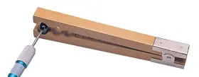 T5693 Jewelry Displays & Boxes Wood Hand Vise Holder For Beads