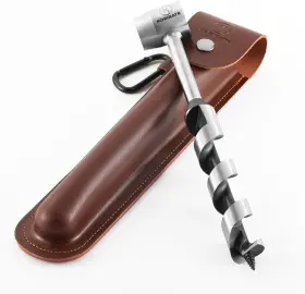 Kosibate H237 Bushcraft Gear Hand Auger Wrench For Easy Wood Drilling - Settlers Wre