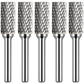 Sa-5-sa50-00105 Kotvtm Carbide Burr Set 1/4 Inch Shank Sa-5 Die Grinder Bits Tungsten Double Cut Bi