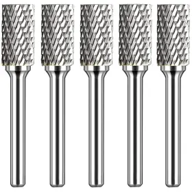 Sb-3-sb30-00305 Kotvtm Carbide Burr Set 1/4 Inch Shank Sb-3 Die Grinder Bits Tungsten Double Cut Bi