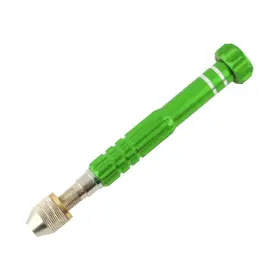 Lce-n0000774 Larcele Precision Pin Vise Hand Drill Keyless Mini Adaptor Chuck 3 Green