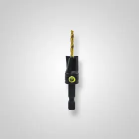 32408 Make It Snappy Flat Bottom Counterbore Countersink 1/8 Inch Drill Bit X 3/8 Bore Usa Made