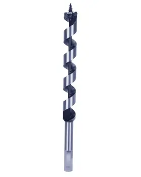 Max-craft 766871486281 Wood Auger Bits 3/4 Inch X 9 Screw Point Hex Shank For Deep Hole Dril